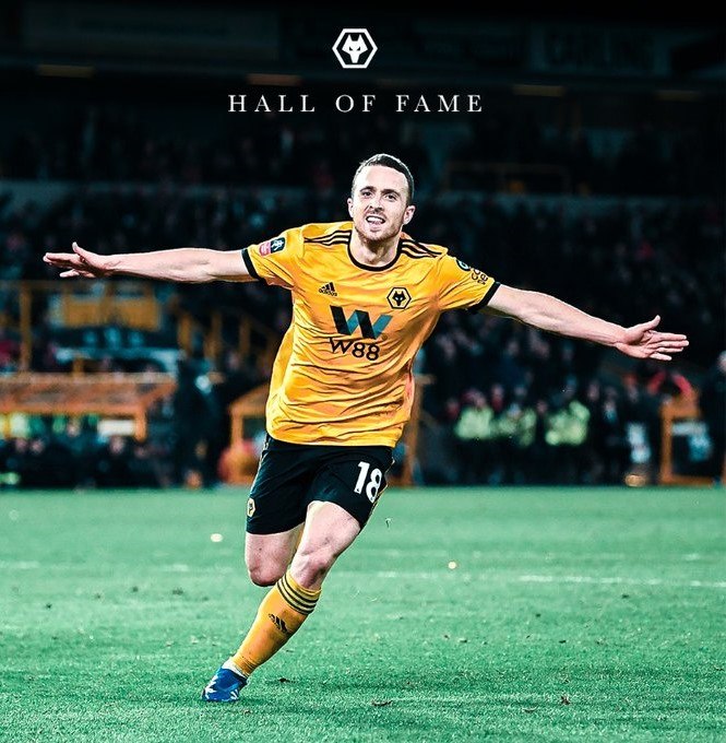 Ο ντιόγκο ζότα εντάσσεται στο Hall of Fame της Γουλβς