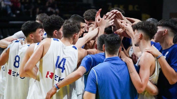 Νίκη της εθνικής εφήβων πριν το ευρωμπάσκετ U18 (75-70)