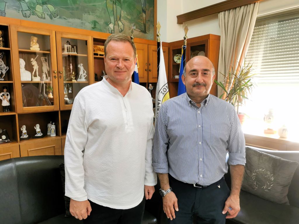 Η επίσκεψη του Γερμανού υφυπουργού Δικαιοσύνης στον Δήμο Τρικκαίων