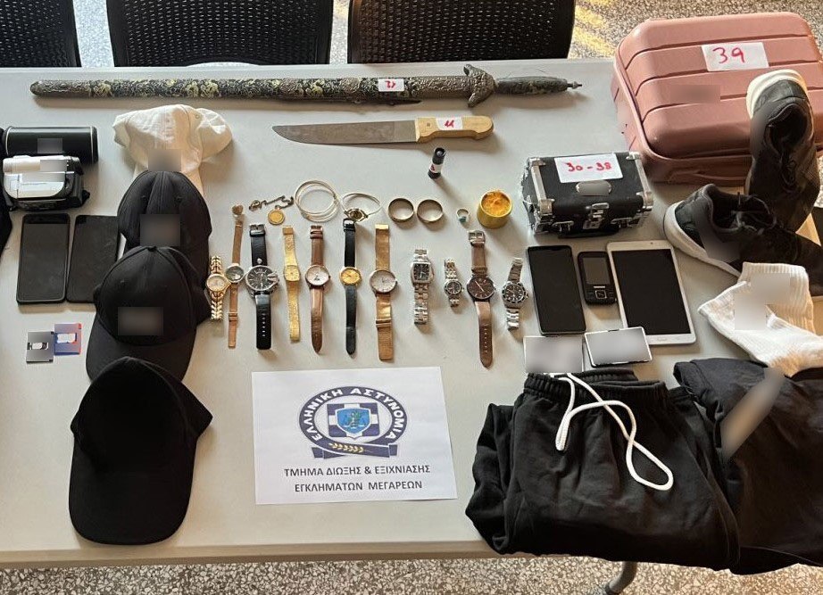Εξάρθρωση εγκληματικής ομάδας με πάνω από 35 κλοπές και ληστείες σε Αττική, Κορινθία και Αίγιο – Δύο συλλήψεις