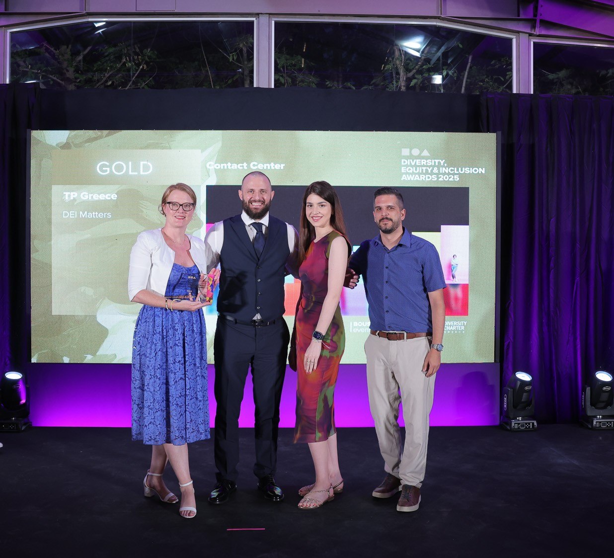 Διπλή διάκριση της TP Greece στα Diversity, Equity & Inclusion Awards 2025