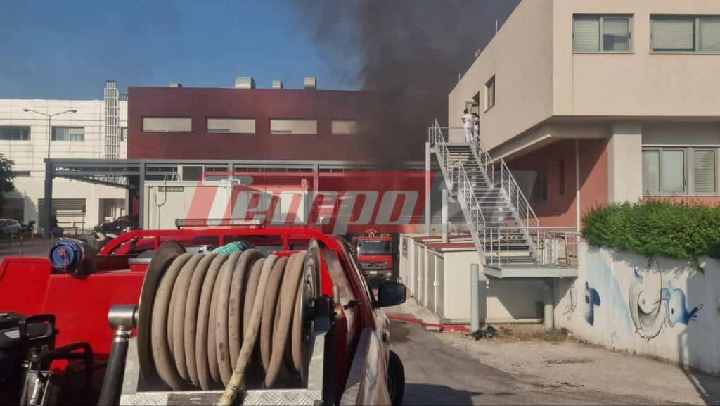 Συναγερμός στην Πάτρα λόγω φωτιάς στο νοσοκομείο Άγιος Ανδρέας