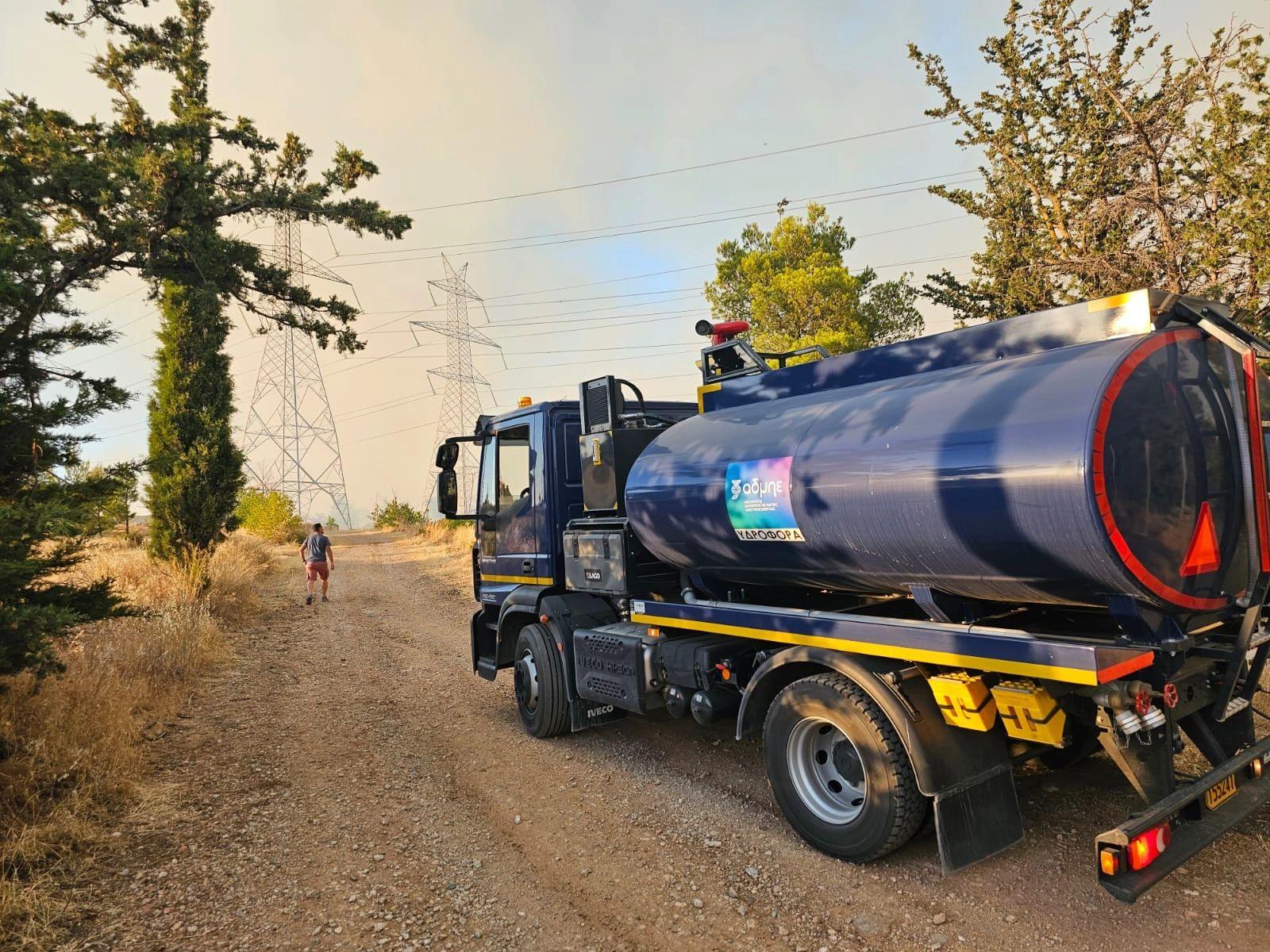 Η διπλή πρόκληση του ΑΔΜΗΕ: Η φωτιά στο Κρυονέρι και η απειλή μπλακάουτ