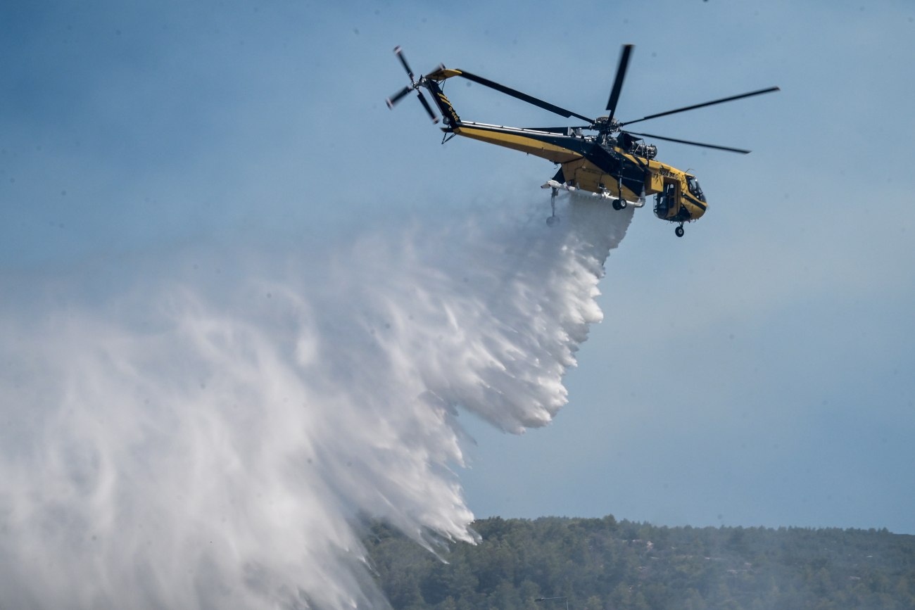 Ενίσχυση των πυροσβεστικών δυνάμεων στα Κύθηρα από το Γύθειο