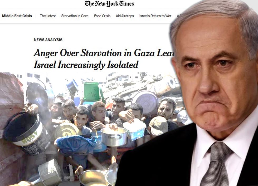 New York Times: Διεθνής απομόνωση του Ισραήλ λόγω των σκελετωμένων Παλαιστινίων