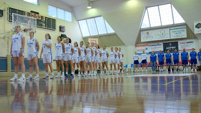 Απογοητευτική ήττα για την Εθνική Νέων Γυναικών στο πρώτο φιλικό ενόψει Ευρωμπάσκετ