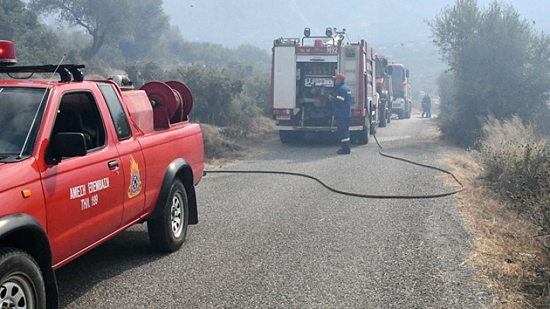 Σε πλήρη εξέλιξη η πυρκαγιά στην Ξηροχώρι Ηλείας
