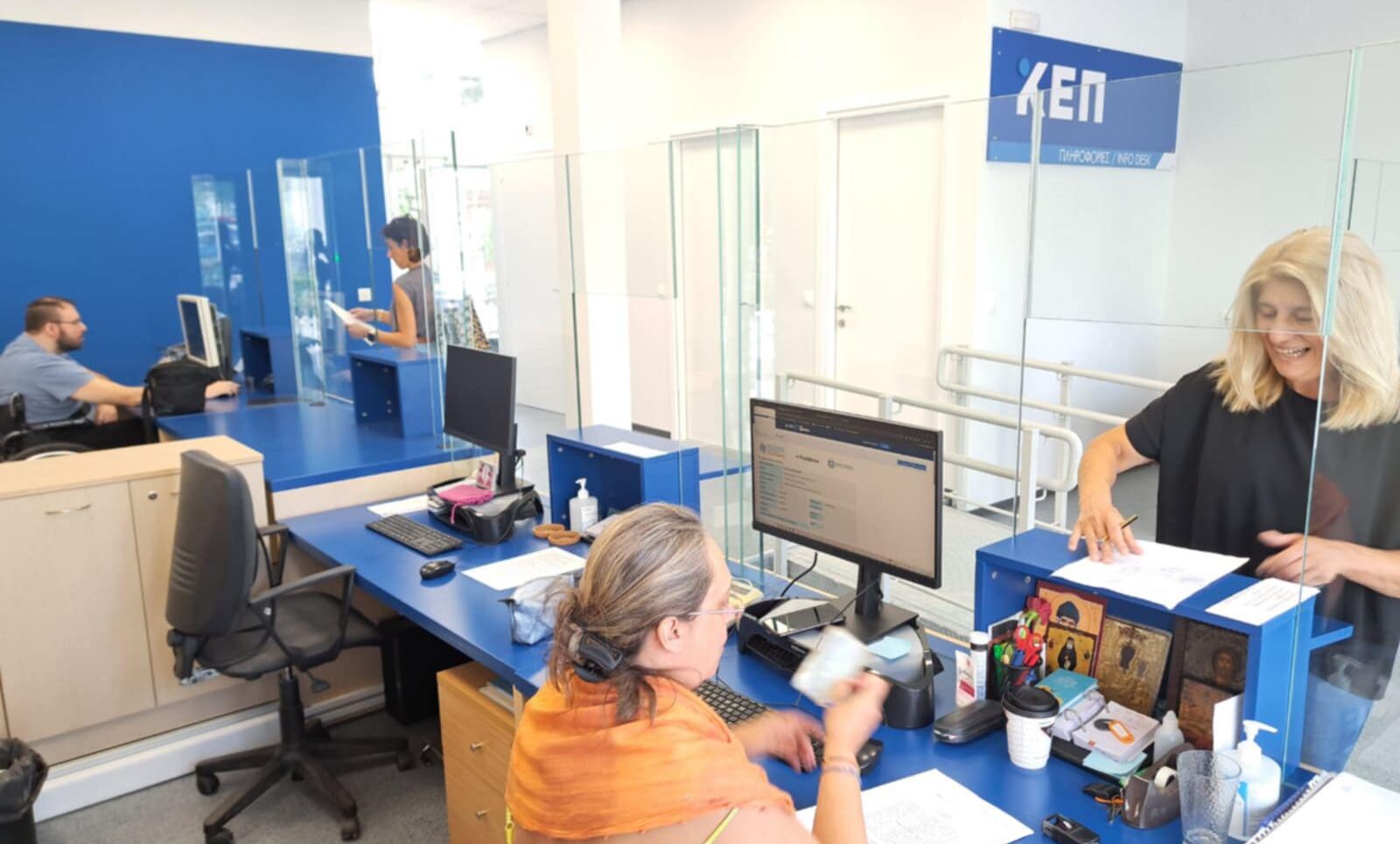 Δήμος Καλαμαριάς: Σε πλήρη λειτουργία το νέο ΚΕΠ στον Φοίνικα – Οι πολίτες το αγκάλιασαν από την πρώτη στιγμή
