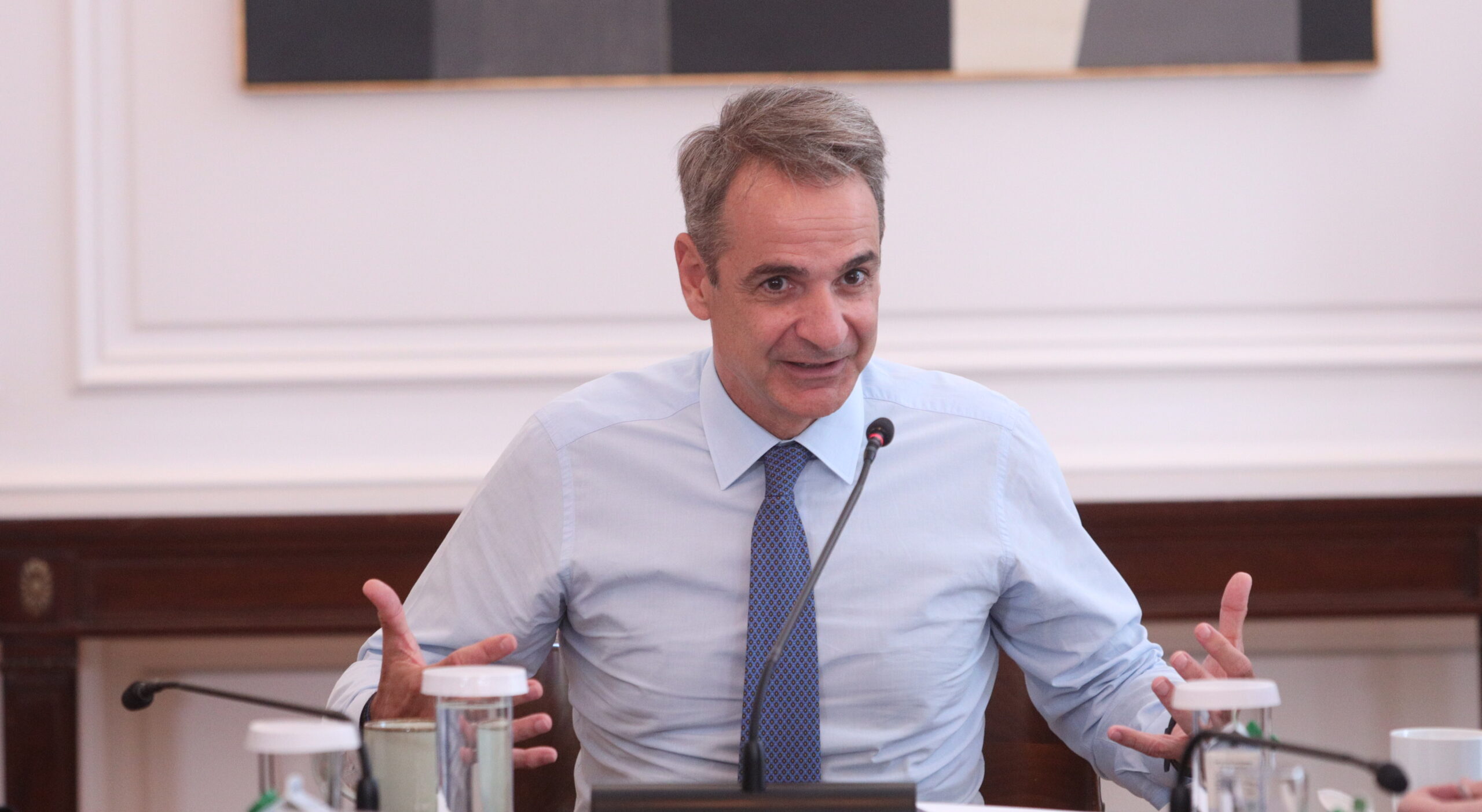 Μητσοτάκης: Πρώτος καφές στο Μαξίμου μετά τις διακοπές – Σχέδιο ΔΕΘ για πολιτικό restart