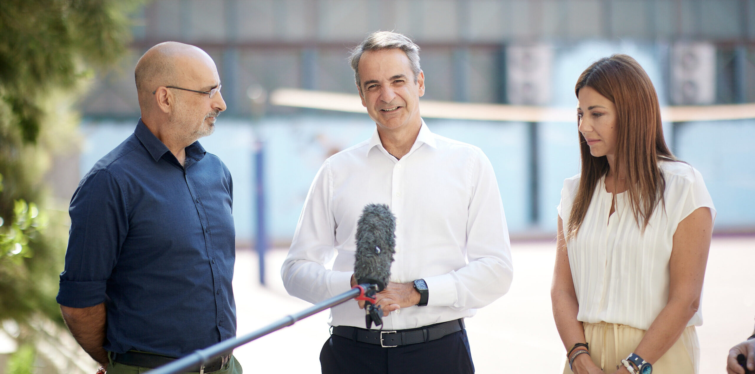 Μητσοτάκης από το 3ο Γυμνάσιο Ζωγράφου: Έως τις αρχές Σεπτεμβρίου θα έχουν ανακαινιστεί 431 σχολεία