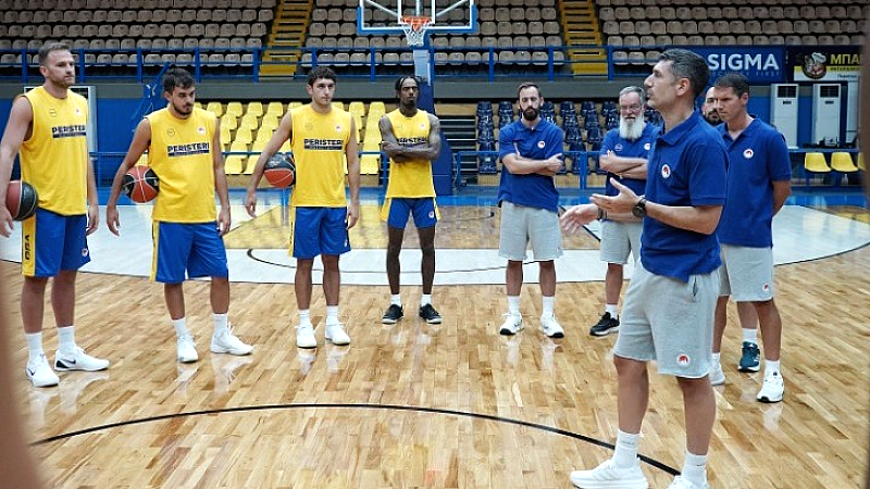 Το Περιστέρι αναχωρεί για τα Γιάννενα για την προετοιμασία της