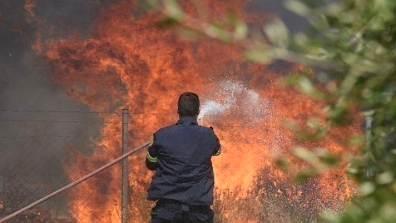 Καταστροφικοί άνεμοι και πυρκαγιές στην Αχαΐα: Στη μάχη οι πυροσβεστικές δυνάμεις