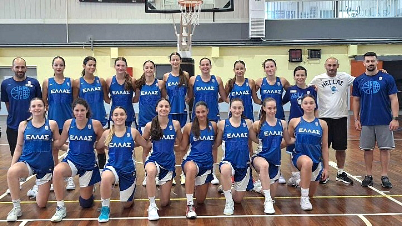 Φιλική αναμέτρηση της Εθνικής κορασίδων με την Ρουμανία πριν το Eurobasket U16