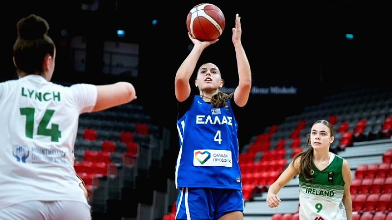 Αγώνας ζωής και θανάτου για την Εθνική Νέων γυναικών με νίκη επί της Ιρλανδίας