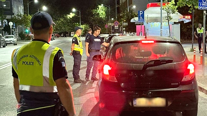 Περισσότερες από 500 παραβάσεις σε τροχονομικούς ελέγχους στην Κεντρική Μακεδονία σε λίγες ώρες