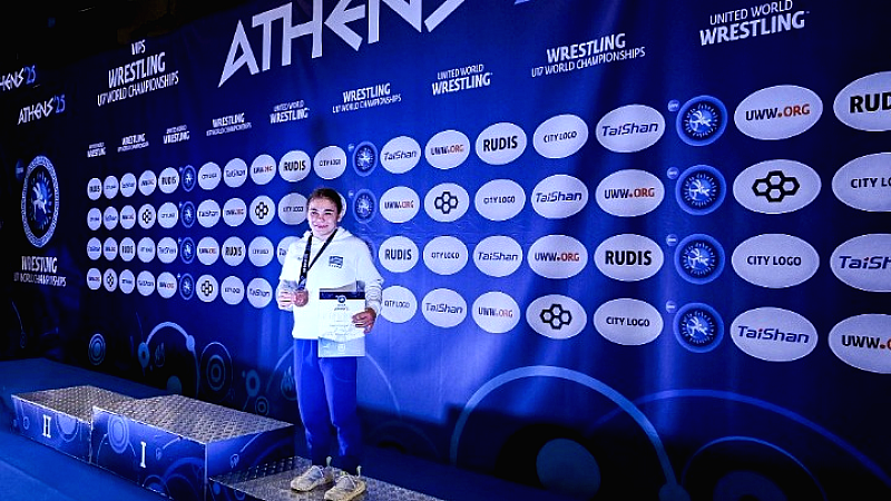 Χάλκινο μετάλλιο για τη Μαρία Λουίζα Γκίκα στο παγκόσμιο πρωτάθλημα πάλης Κ17
