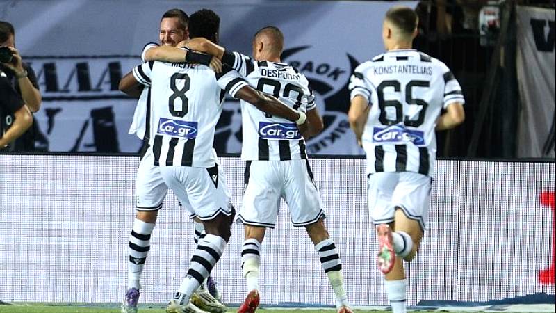 Εντυπωσιακή νίκη του ΠΑΟΚ με 5-0 επί της Ριέκα
