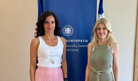 Έλενα Ράπτη: Συνάντηση με την Αναπληρώτρια Περιφερειάρχη και Πρόεδρο της Επιτροπής Ισότητας των Φύλων Χριστίνα Κεφαλογιάννη