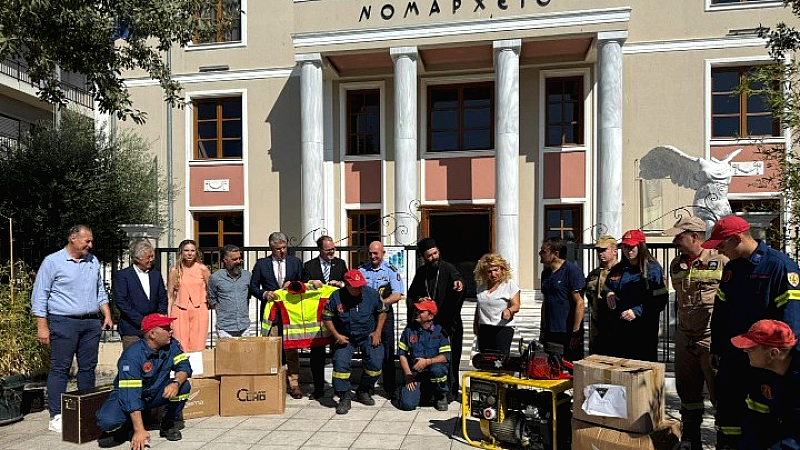 Δωρεά πυροσβεστικού εξοπλισμού από τη Βαυαρία στην Πυροσβεστική Υπηρεσία Έβρου

####
