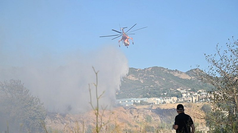 Συνεχιζόμενη μάχη με τις φλόγες στη δυτική Αχαΐα και τις Συχαινά Πατρών