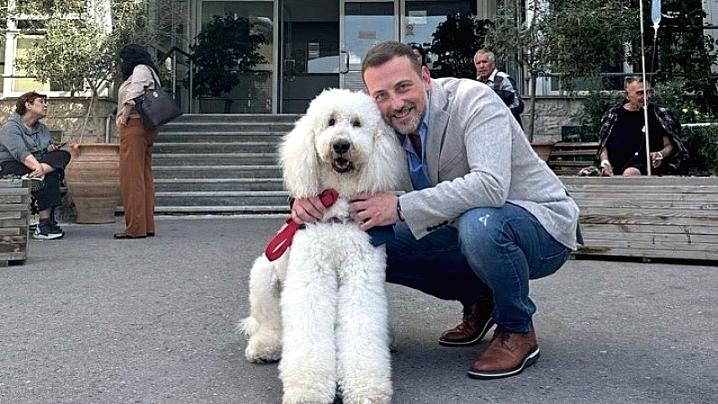Σκύλοι θεραπείας προσφέρουν υποστήριξη στους ογκολογικούς ασθενείς στο νοσοκομείο Μεταξά