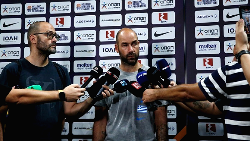 Σπανούλης: «Η εθνική ομάδα ανήκει σε όλους τους Έλληνες»