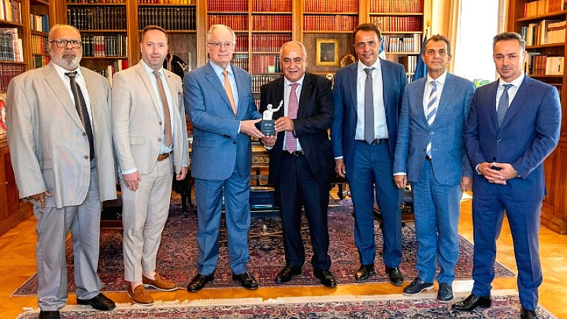 Επίσκεψη της διοικητικής επιτροπής του Επαγγελματικού Επιμελητηρίου Αθηνών στον Πρόεδρο της Δημοκρατίας