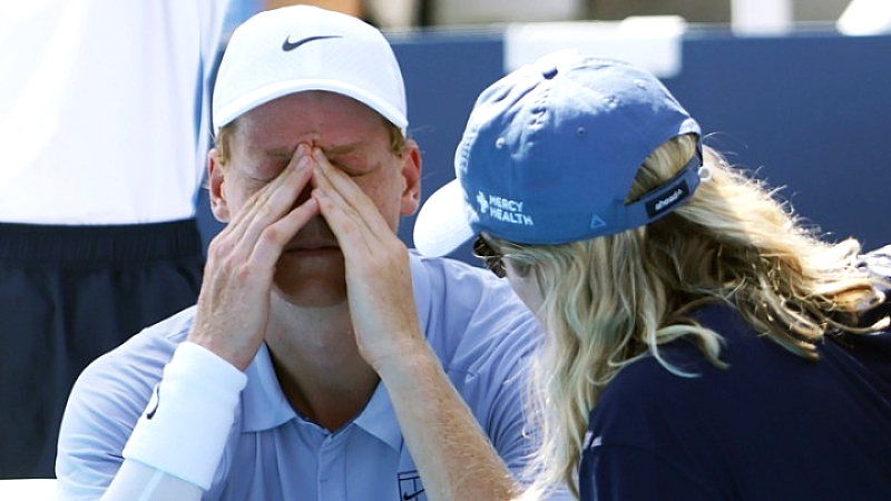 US Open: Ο Γιανίκ Σίνερ αποσύρθηκε από το μικτό διπλό