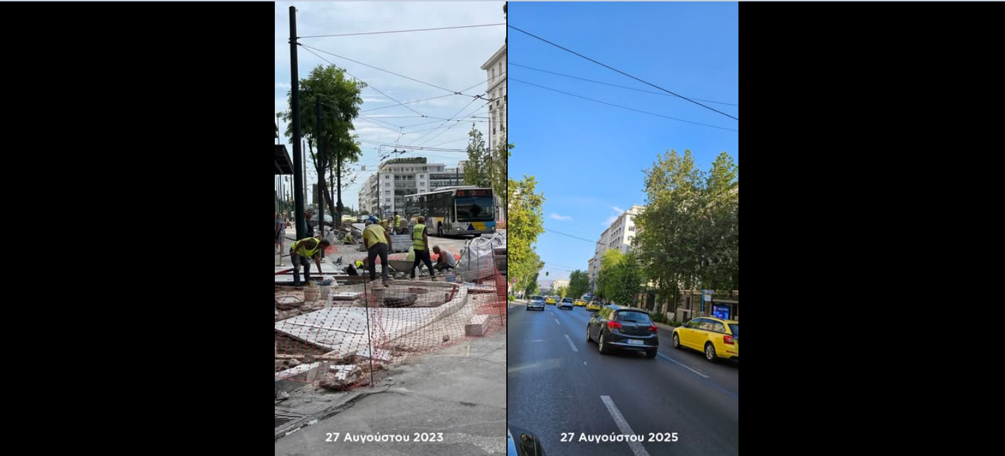 Χ. Δούκας: Σαν σήμερα 2 χρόνια πριν – Η Πανεπιστημίου εργοτάξιο και η ταλαιπωρία αφόρητη