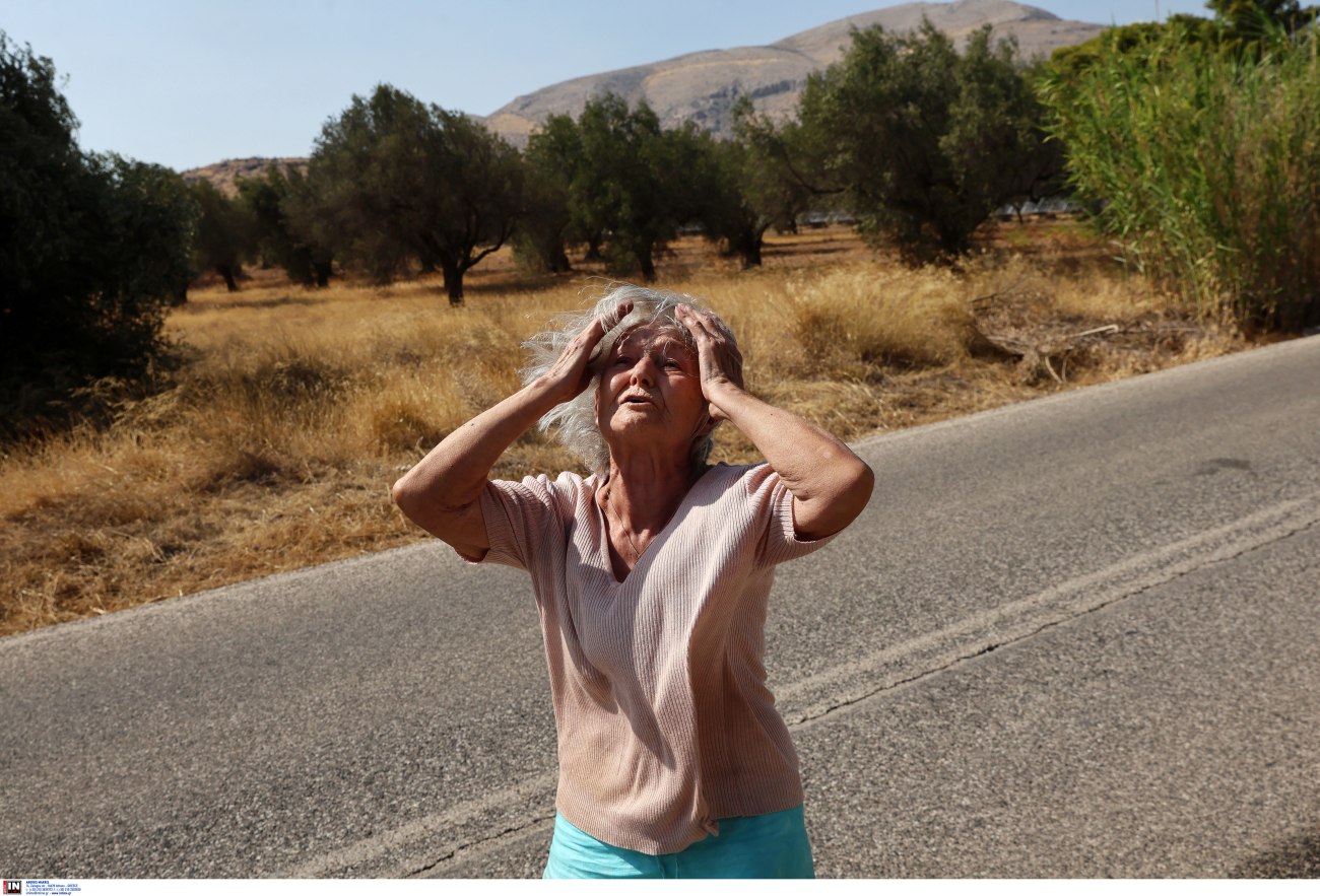Η δραματική κατάσταση στην Κερατέα: Η πύρινη λαίλαπα καταστρέφει περιουσίες