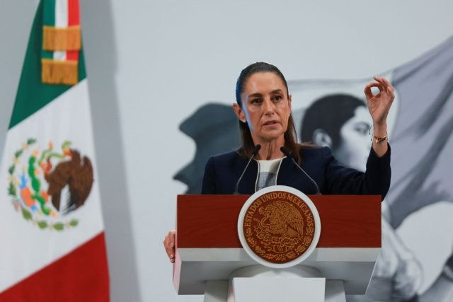 Μεξικό: Η πρόεδρος Σεϊνμπάουμ διαβεβαιώνει ότι δεν υπάρχει κίνδυνος στρατιωτικής επέμβασης από τις ΗΠΑ