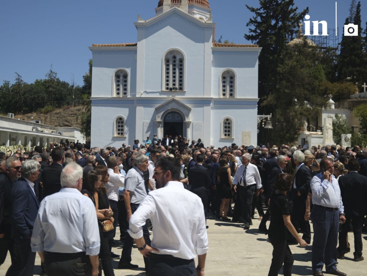Θλίψη και συγκίνηση για την Λένα Σαμαρά: Οι επικήδειοι και οι παρουσίες που συγκλόνισαν