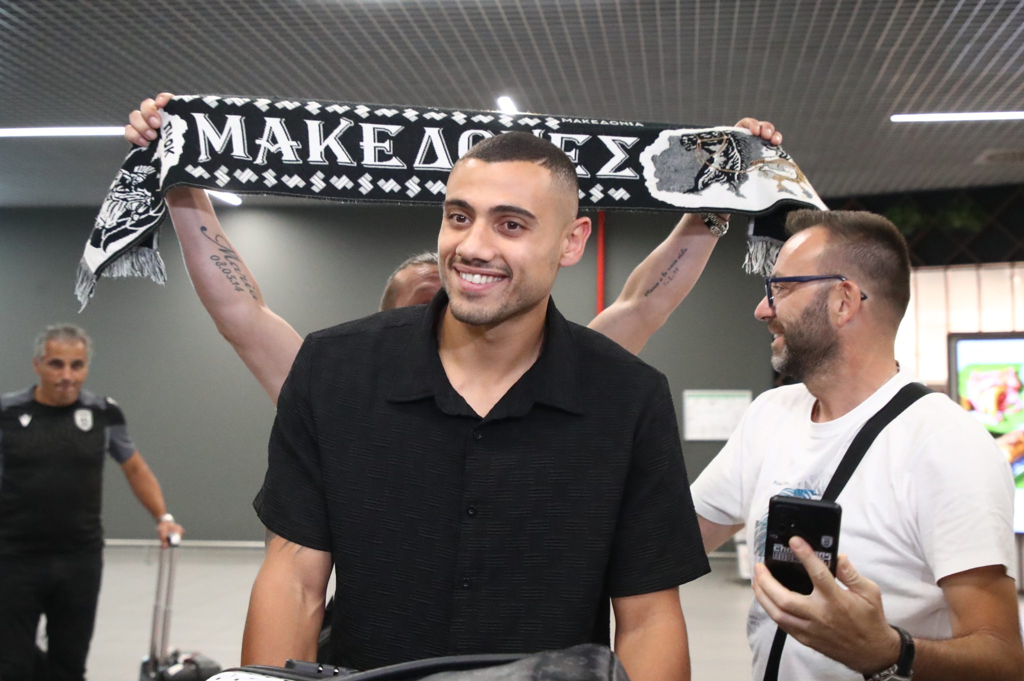 Στη Θεσσαλονίκη ο Γιακουμάκης για τον ΠΑΟΚ (φωτογραφίες)