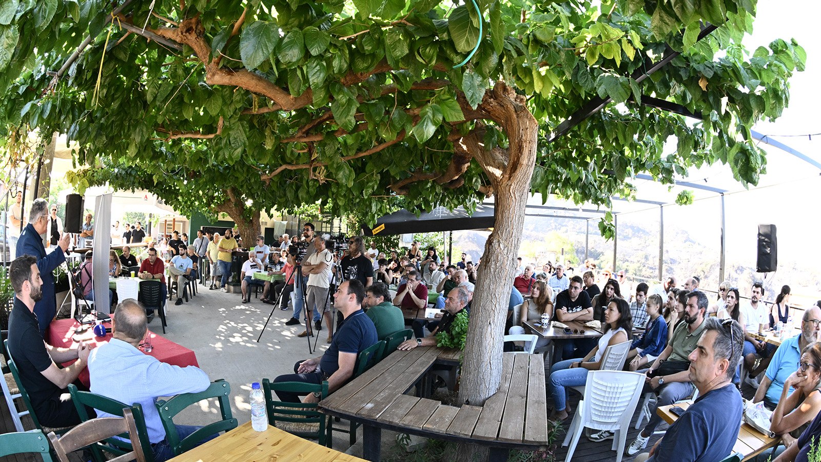Κουτσούμπας στην Πάτρα: Εγκληματικές ευθύνες της κυβέρνησης για τους πυρόπληκτους