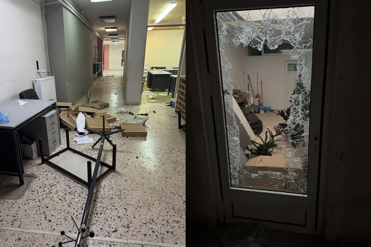 Συλλήψεις ανηλίκων για βανδαλισμούς και κλοπές στο Γυμνάσιο Ιτέας