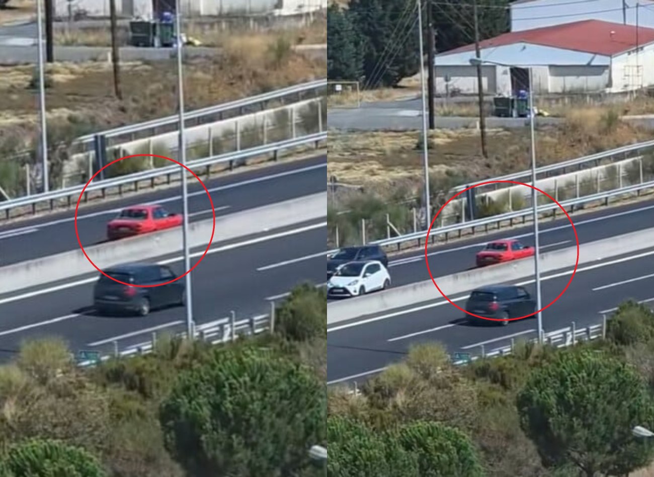 Τρίπολη: Οδηγός κινείται ανάποδα στην Εθνική Οδό, πολλαπλές παραβάσεις του ΚΟΚ