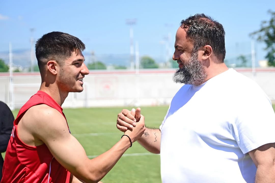 Ολυμπιακός: Ετήσιος αγιασμός παρουσία του Βαγγέλη Μαρινάκη