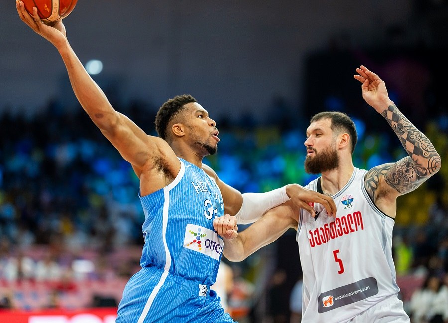 Ελλάδα – Γεωργία 94-53: Επικράτηση της Εθνικής, προκρίθηκε και κυνηγά την κορυφή!