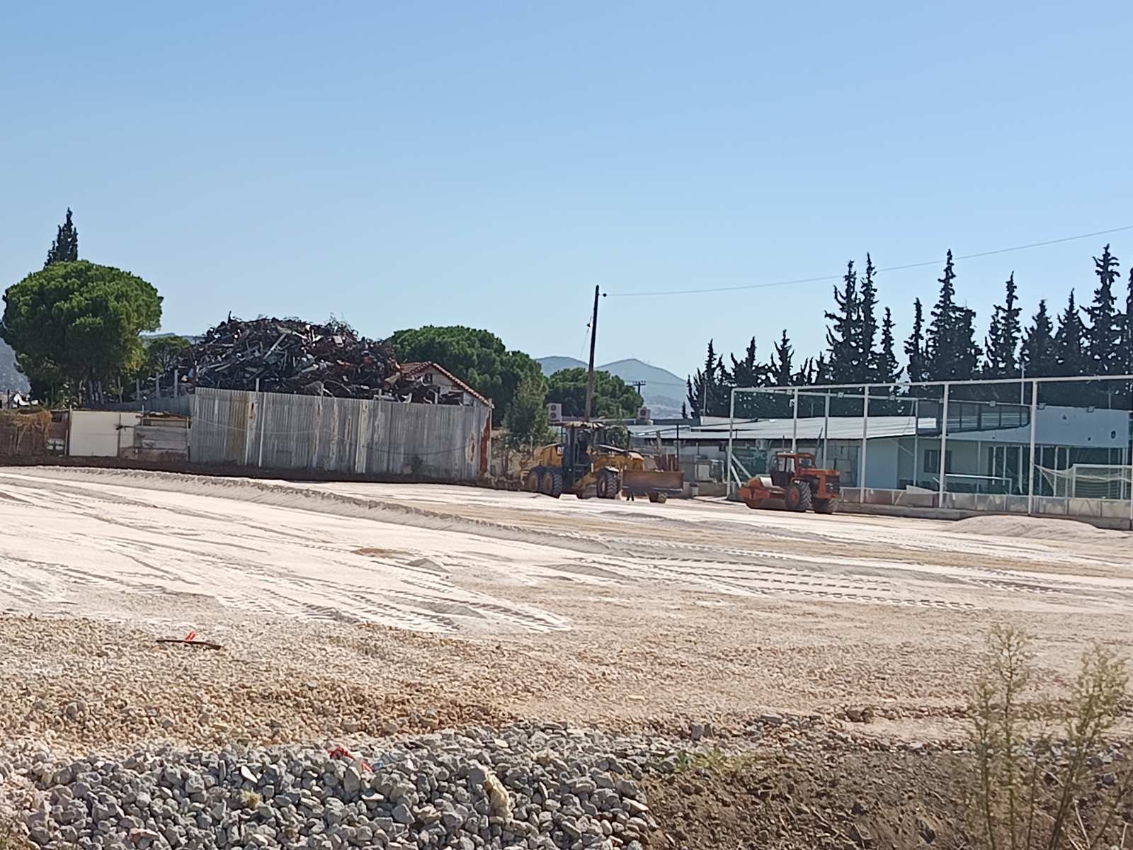 Θεσσαλονίκη: 38χρονος συνελήφθη για παράνομη κατασκευή γηπέδου ποδοσφαίρου σε ρέμα στον Ευόσμο