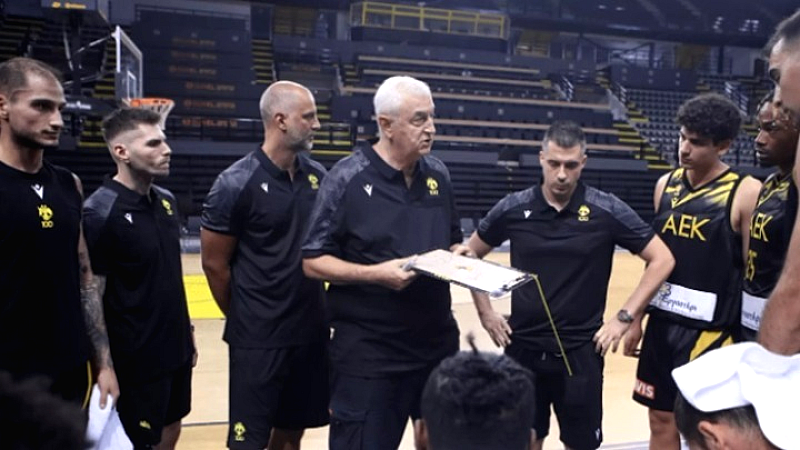 Ετοιμάζεται η ΑΕΚ για την αναχώρηση στις Ιταλικές Άλπεις