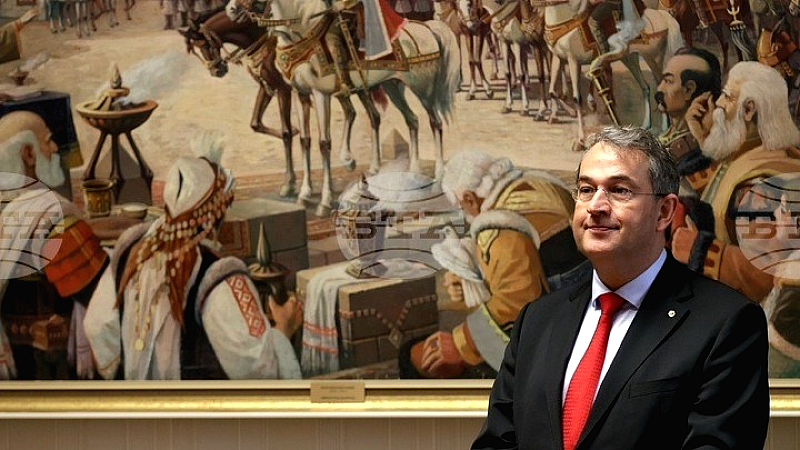 Συνάντηση Ράντεφ με τον πρόεδρο της γερμανικής Ένωσης Οικονομικής Ανάπτυξης και Εξωτερικού Εμπορίου