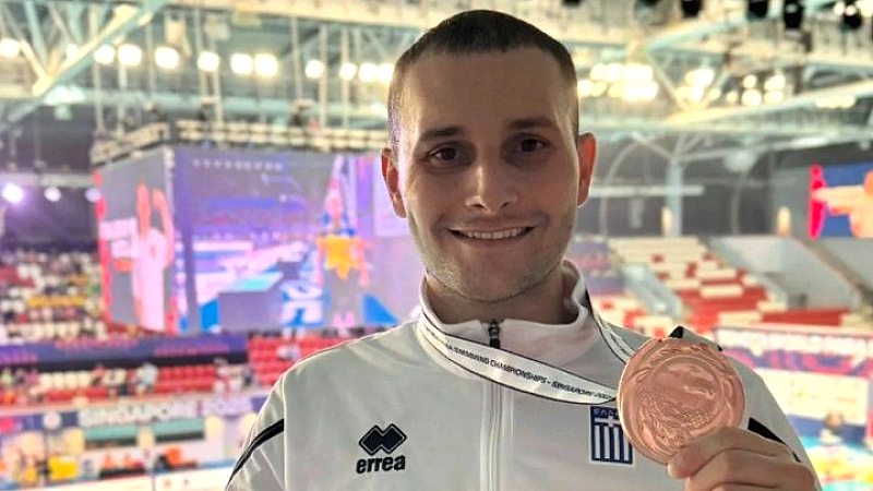 «Χάλκινο μετάλλιο για τον Μιχαλετζάκη στη Σιγκαπούρη»