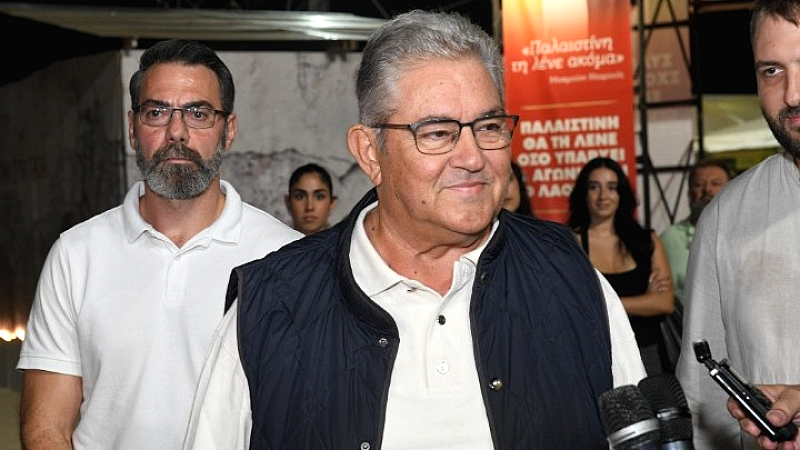 Συλλαλητήριο αλληλεγγύης για την Παλαιστίνη στο Φεστιβάλ της ΚΝΕ στο Πάρκο Τρίτση
