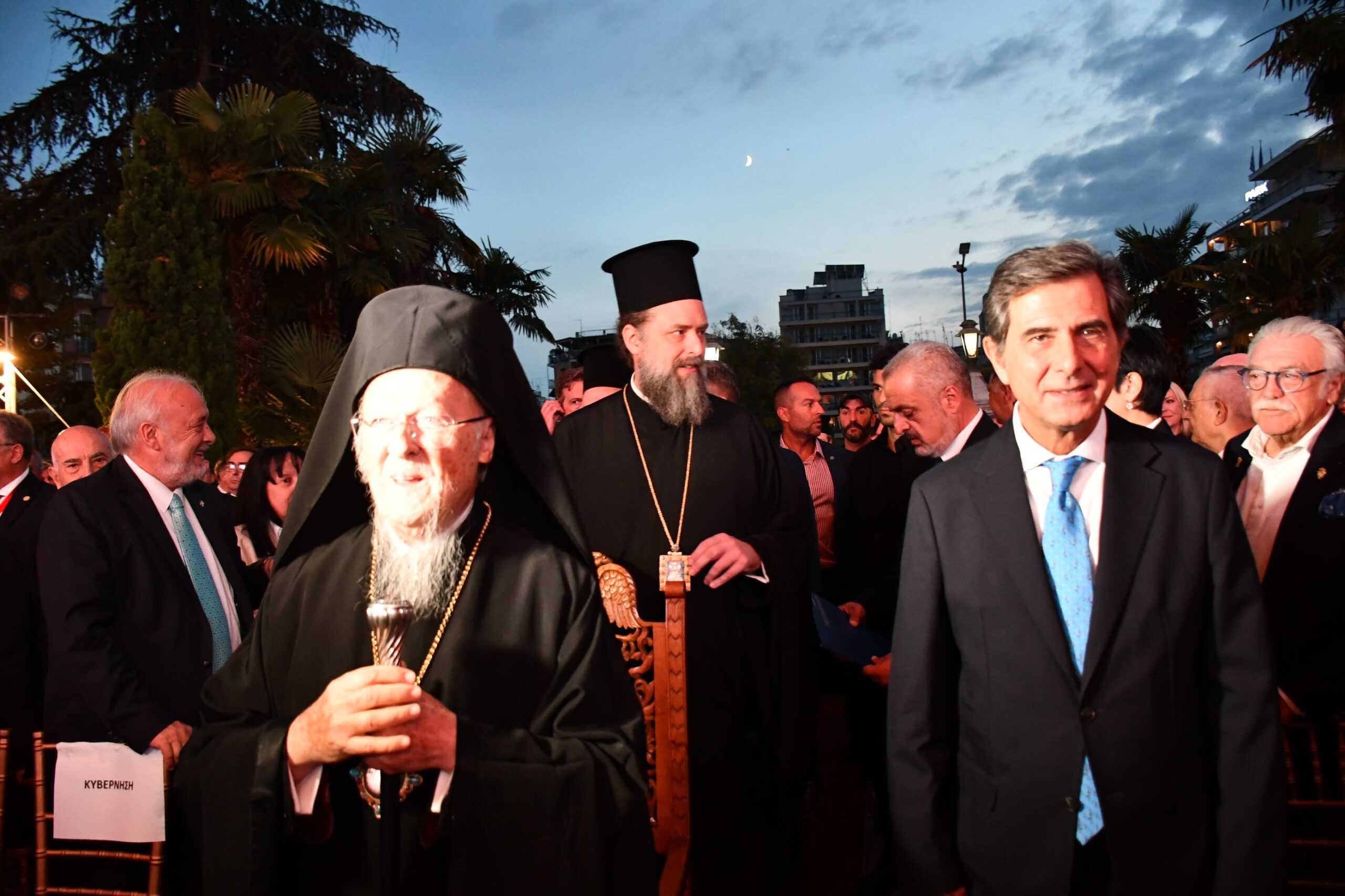 Ο Οικουμενικός Πατριάρχης Βαρθολομαίος στο ΥΜΑΘ –  Εγκαίνια έκθεσης φωτογραφίας για το Άγιον Όρος