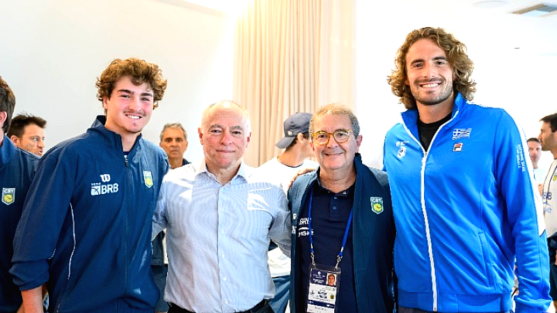 Davis Cup: Κλήρωση και σπουδαίοι αγώνες για Ελλάδα και Βραζιλία