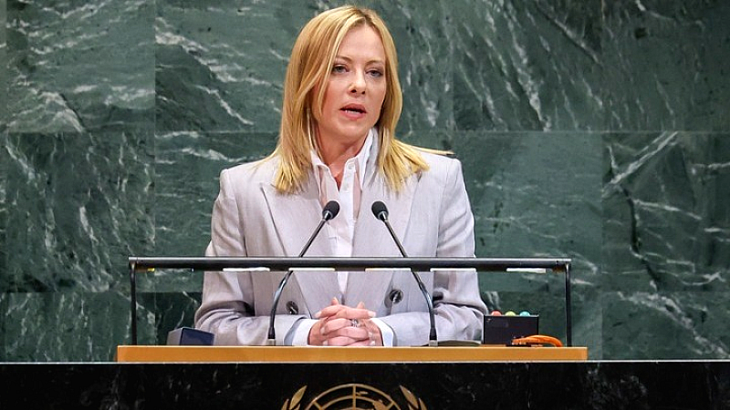 Δριμεία κριτική της Τζόρτζια Μελόνι κατά της Ρωσίας στη Γενική Συνέλευση του ΟΗΕ