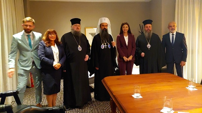 Εθιμοτυπική συνάντηση Σοφίας Ζαχαράκη με τον Πατριάρχη Βουλγαρίας Δανιήλ