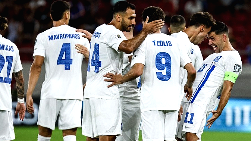 Εντυπωσιακή νίκη της εθνικής ομάδας με 5-1 απέναντι στη Λευκορωσία