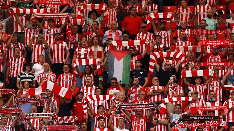Φιλικός αγώνας της εθνικής Παλαιστίνης με ομάδα από τη χώρα των Βάσκων