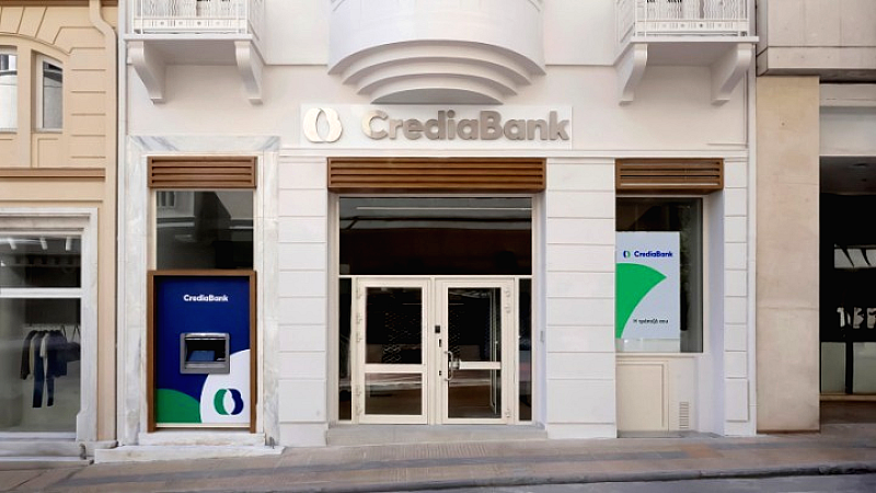 Η CrediaBank λανσάρει πρωτοποριακό τραπεζικό κατάστημα στο Κολωνάκι